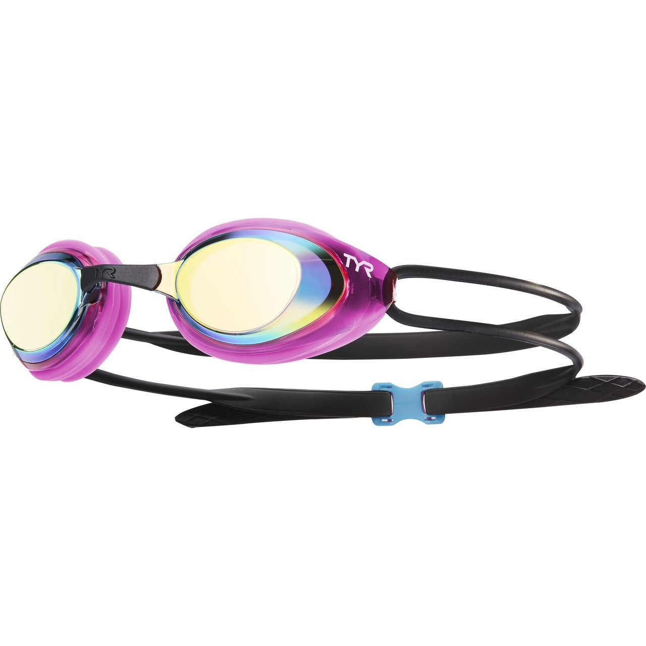 TYR Women's Fit Black Hawk Racing Goggles