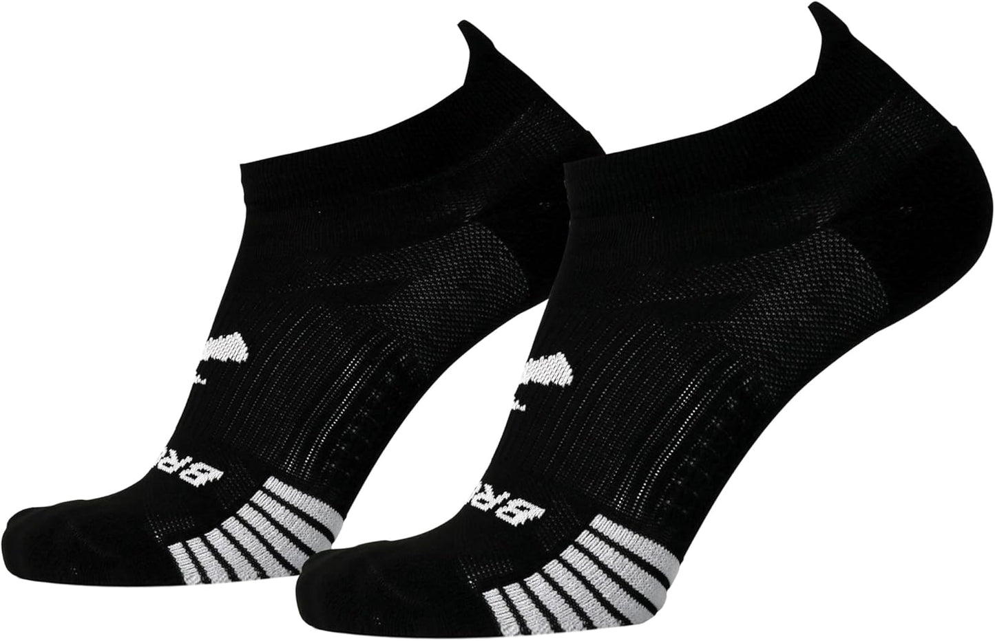 Brooks Ghost Lite Sock No-Show Medium Cushion 2-Pack