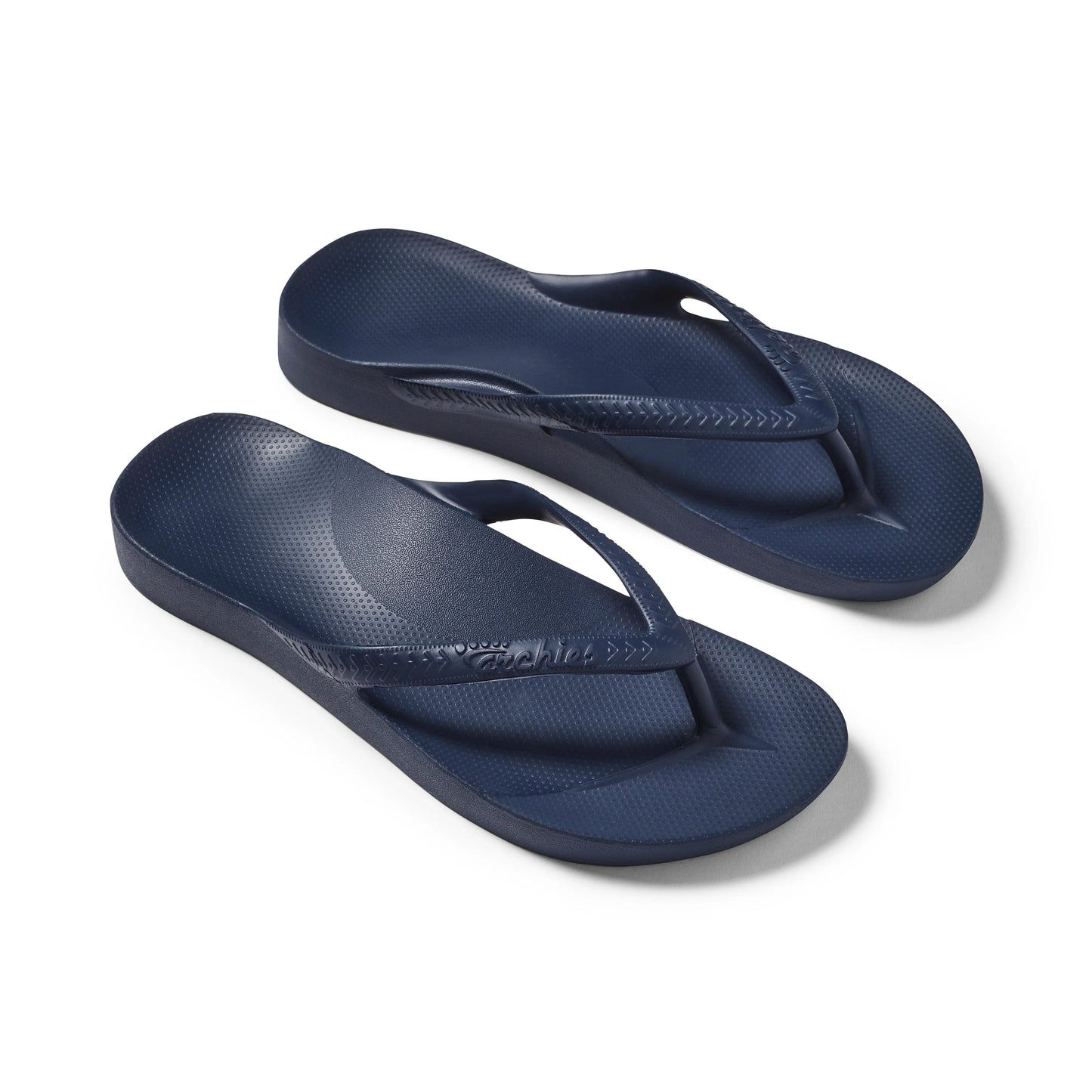 Archies arch support thong sandals high arch navy