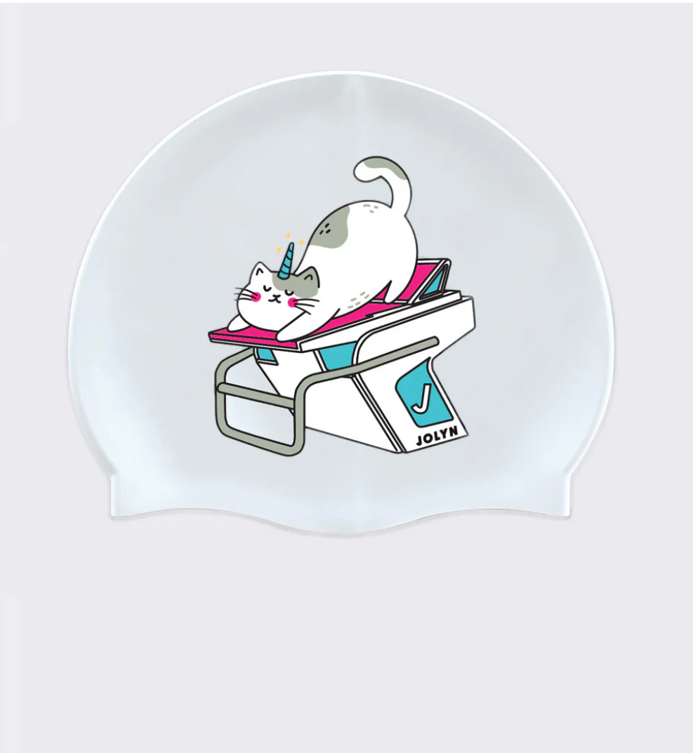 Jolyn Silicone Swim Cap