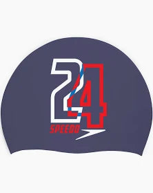 Speedo Printed Silicone Swim Cap