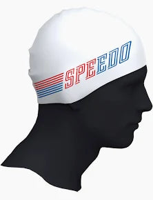 Speedo Printed Silicone Swim Cap