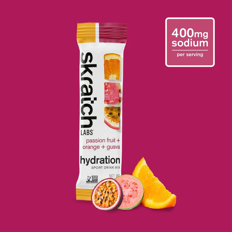 Skratch Hydration Sport Drink Mix Single Serving Pkg 0.8oz
