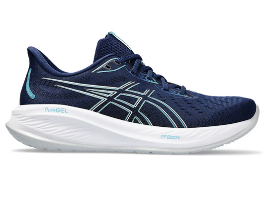 Asics men's Gel Cumulus 26 shoe blue expanse/blue teal