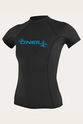 O'Neill Women's Basic UPF50+ Short Sleeve Rash Guard