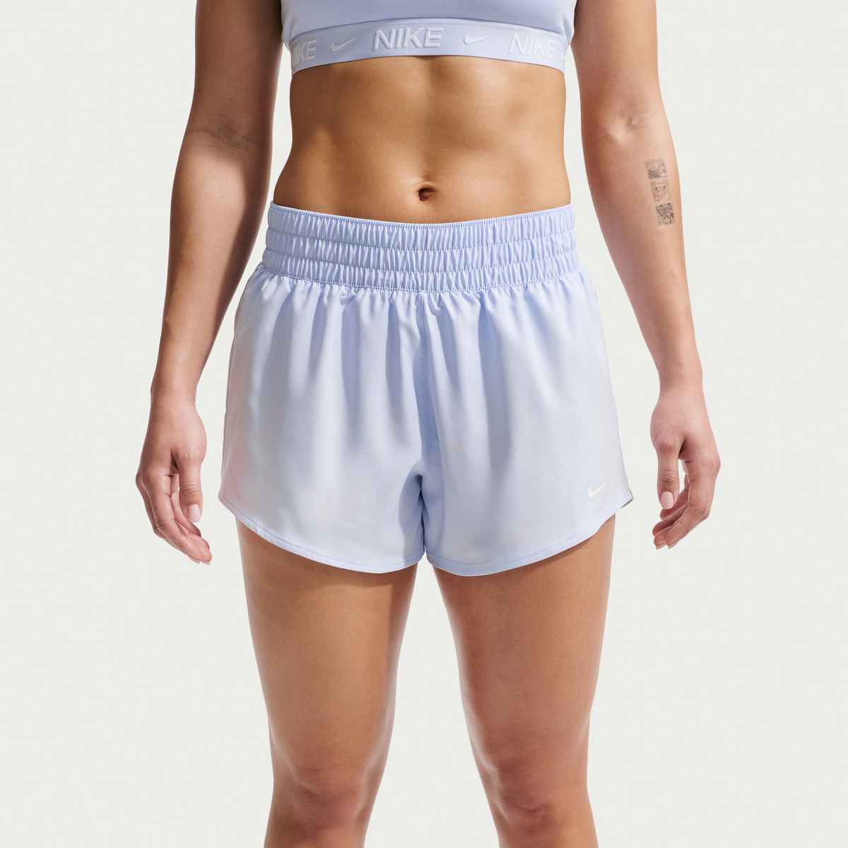 Nike One Women's Dri-FIT Mid-Rise 3" Brief-Lined Shorts