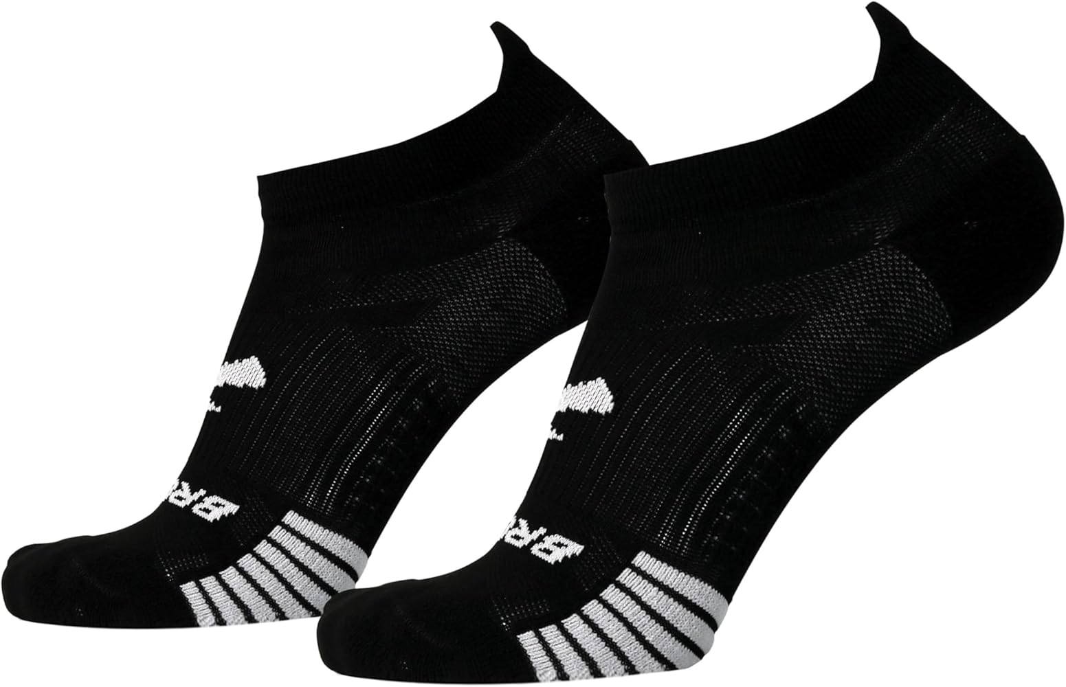 Brooks Ghost Lite Sock No-Show Medium Cushion 2-Pack