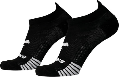Brooks Ghost Lite Sock No-Show Medium Cushion 2-Pack