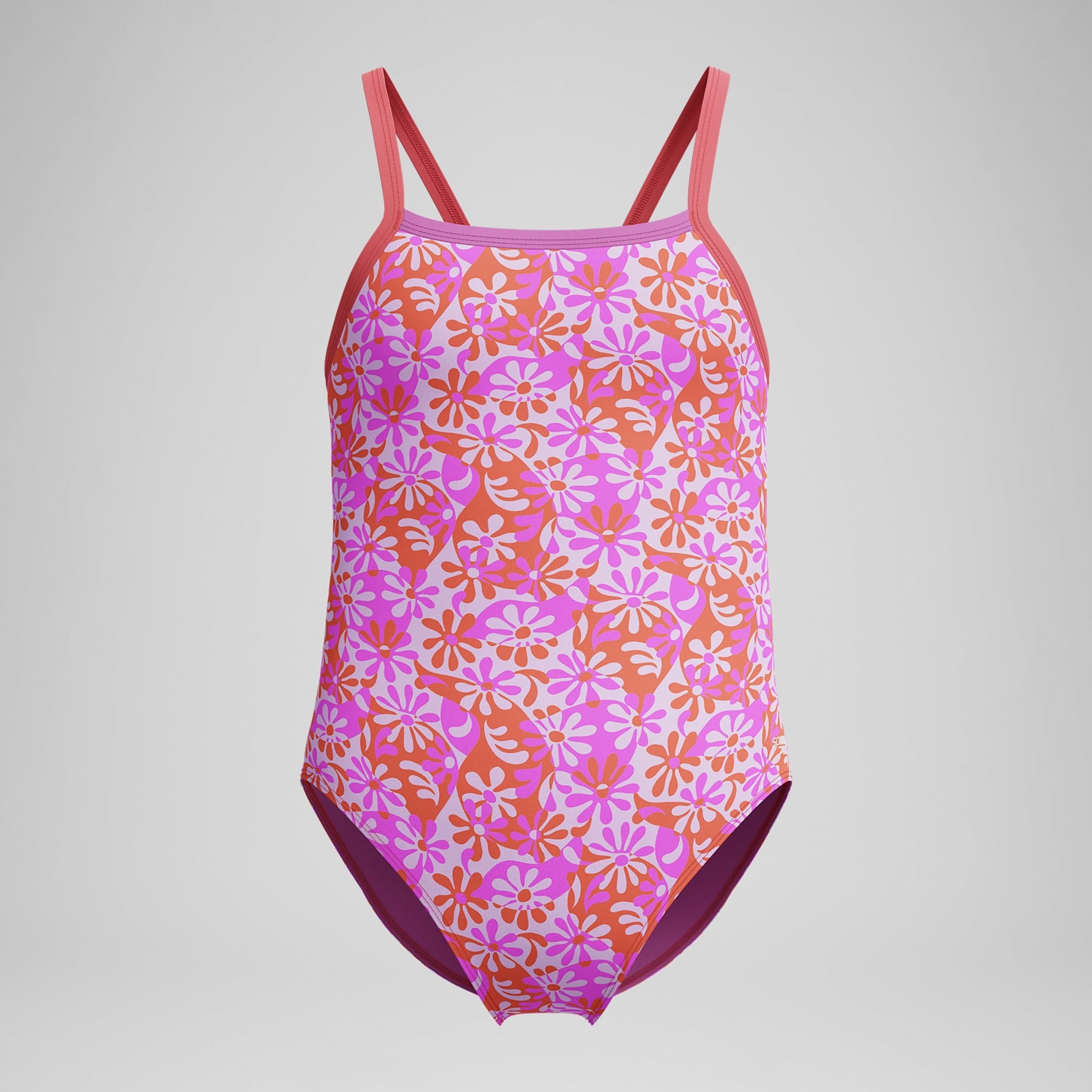 Speedo Print Propel Back 1 PC - CORAL SANDS