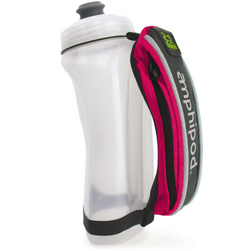 Amphipod hydraform jett lite water bottle pink