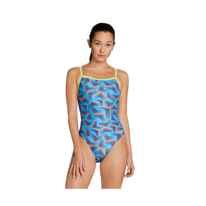Speedo Pro LT Women's Play the Angles Print One Piece Swimsuit SALE
