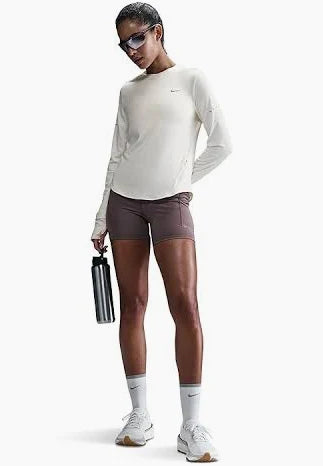 Nike Women's Dri-Fit UV Long Sleeve Crew Neck Running Top