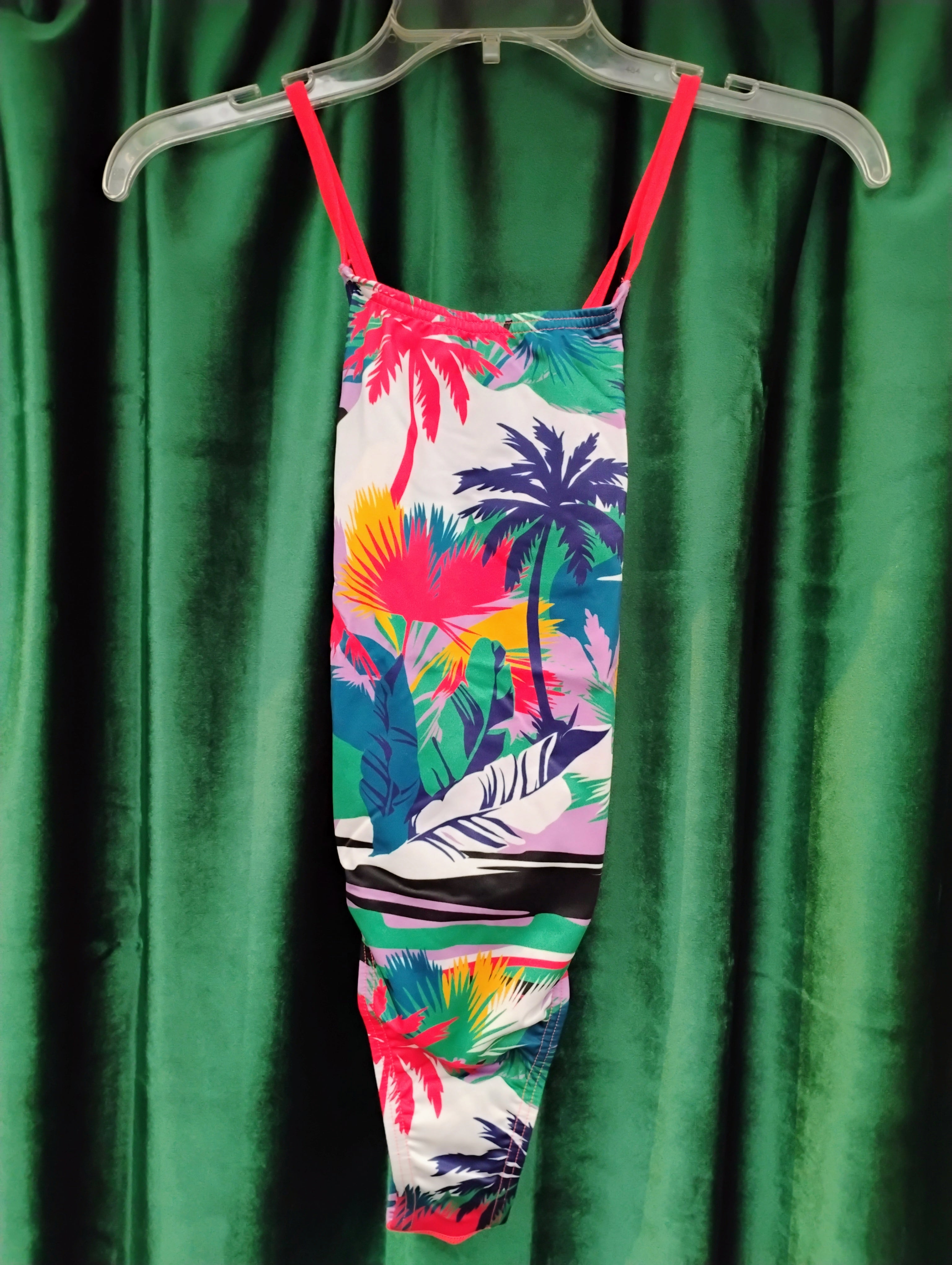 Speedo Women's Printed Tie Back One Piece - Lost Lavender