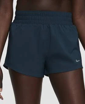 Nike  Women's One Dri-Fit Mid-Rise 3" Brief Lined Shorts