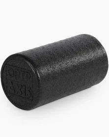 OPTP Black Axis Firm Foam Roller-Round 12"x 6"