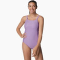Speedo Women’s Rib Splice Square Neck One Piece SALE
