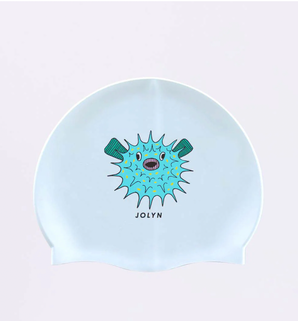 Jolyn Long Hair Silicone Swim Cap
