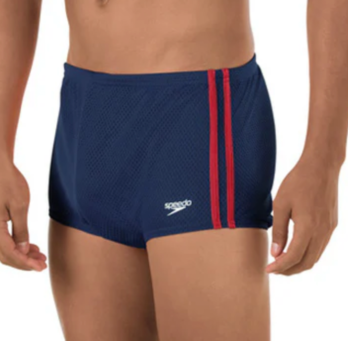 Speedo Poly Mesh Square Leg Training Suit