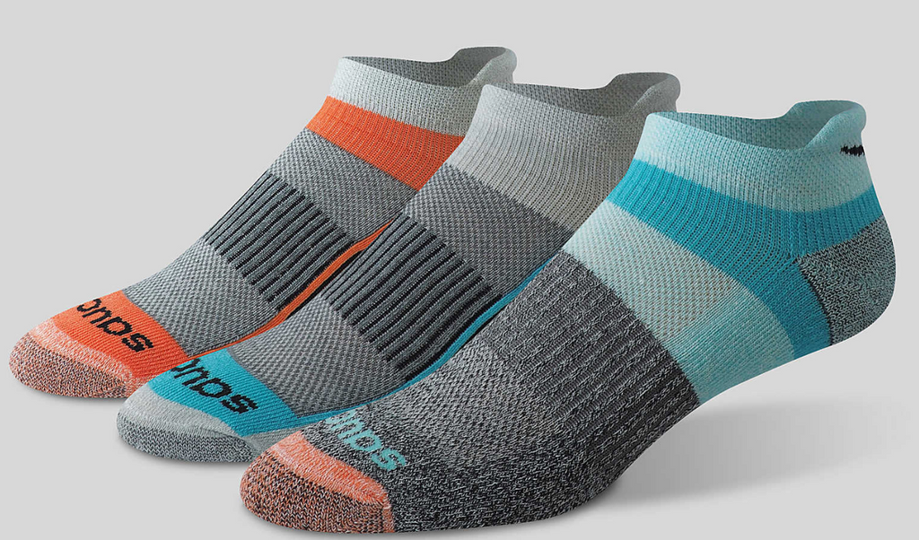 Saucony Inferno Cushion No Show Tab 3-Pack