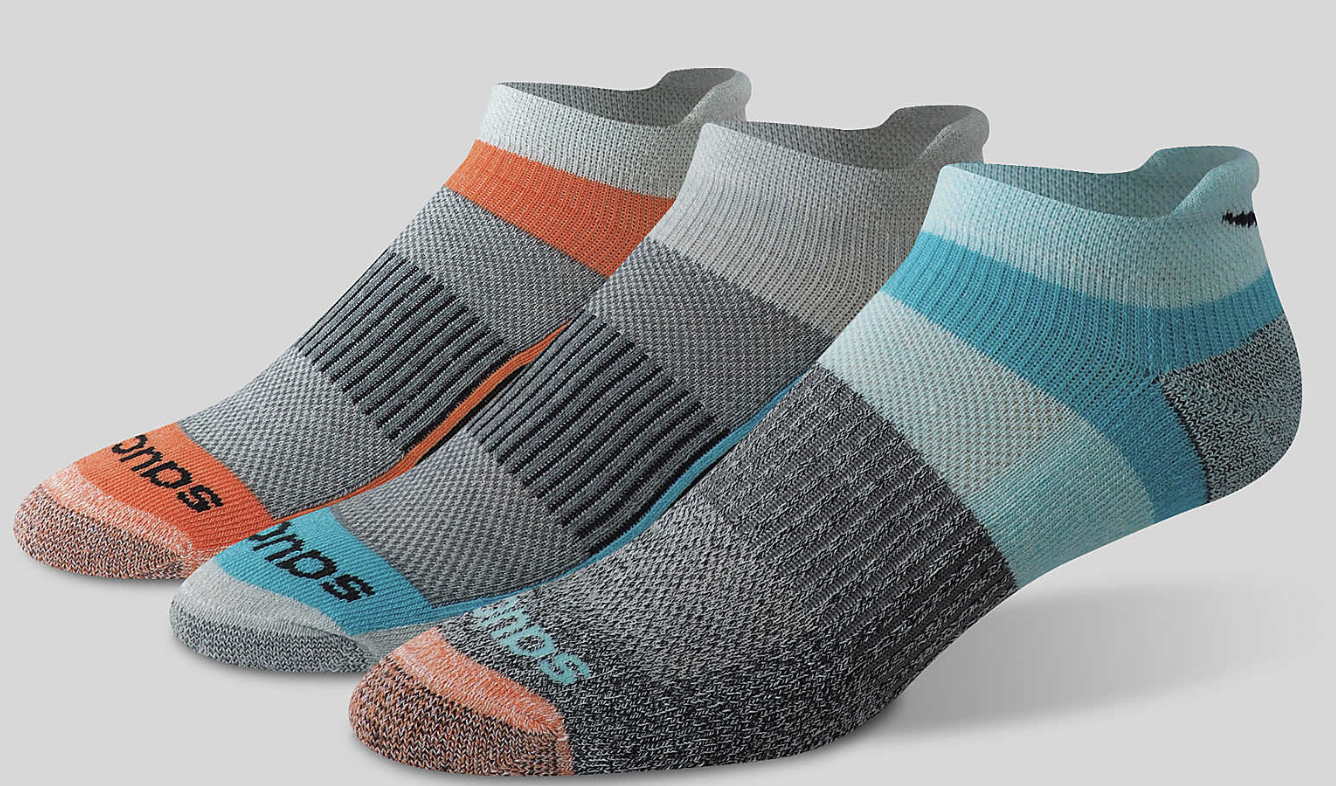 Saucony Inferno Cushion No Show Tab 3-Pack