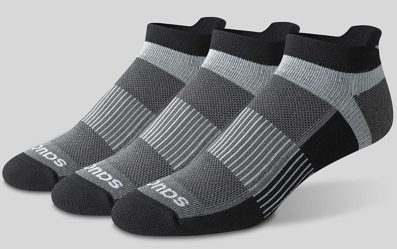 Saucony Inferno Cushion No Show Tab 3-Pack