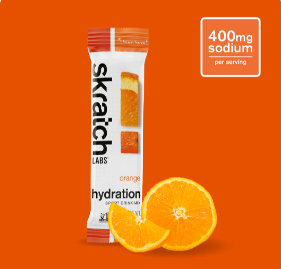 Skratch Hydration Sport Drink Mix Single Serving Pkg 0.8oz