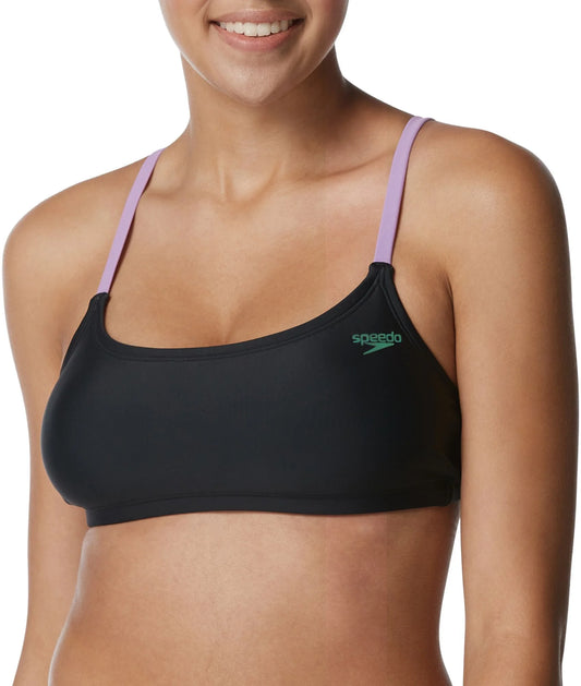 Speedo Strappy Scoopneck Bikini Top