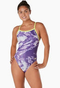 Speedo Women's Cyclone Swirl Crossback