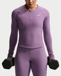 Nike Pro Sculpt Women's Dri-FIT 1/4-Zip Long-Sleeve Top