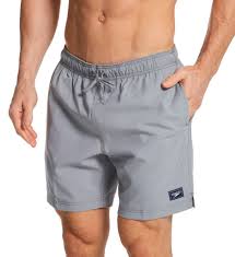 Speedo Men's Solid Redondo Edge 17" Volley Swim Trunks SALE