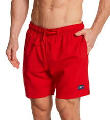 Speedo Men's Solid Redondo Edge 17" Volley Swim Trunks SALE