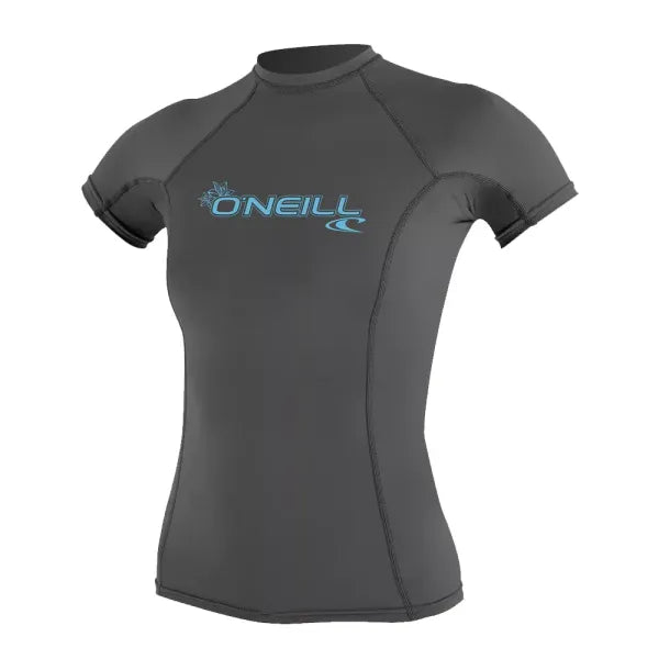 O'Neill Women's Basic UPF50+ Short Sleeve Rash Guard
